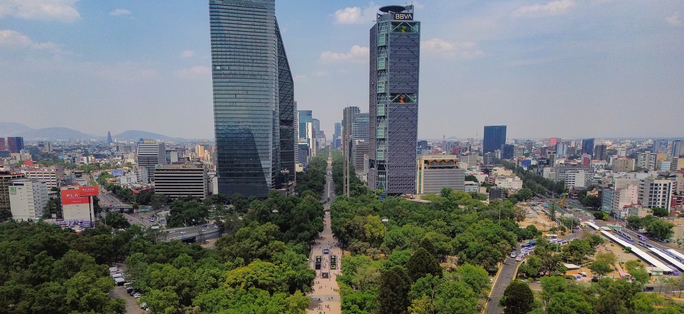 Mexico City: Reforma and the Chapultepec woods